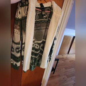 Totoro Studio Ghibli Fuzzy Cardigan